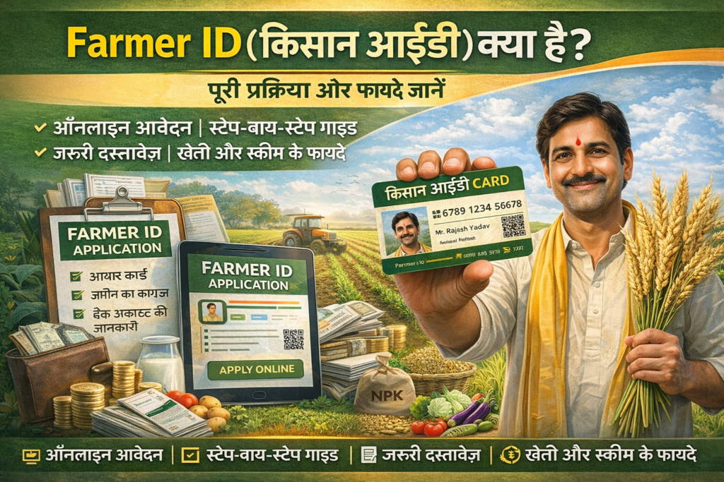 Farmer ID (किसान आईडी) क्या है? पूरी प्रक्रियाऔर फायदे