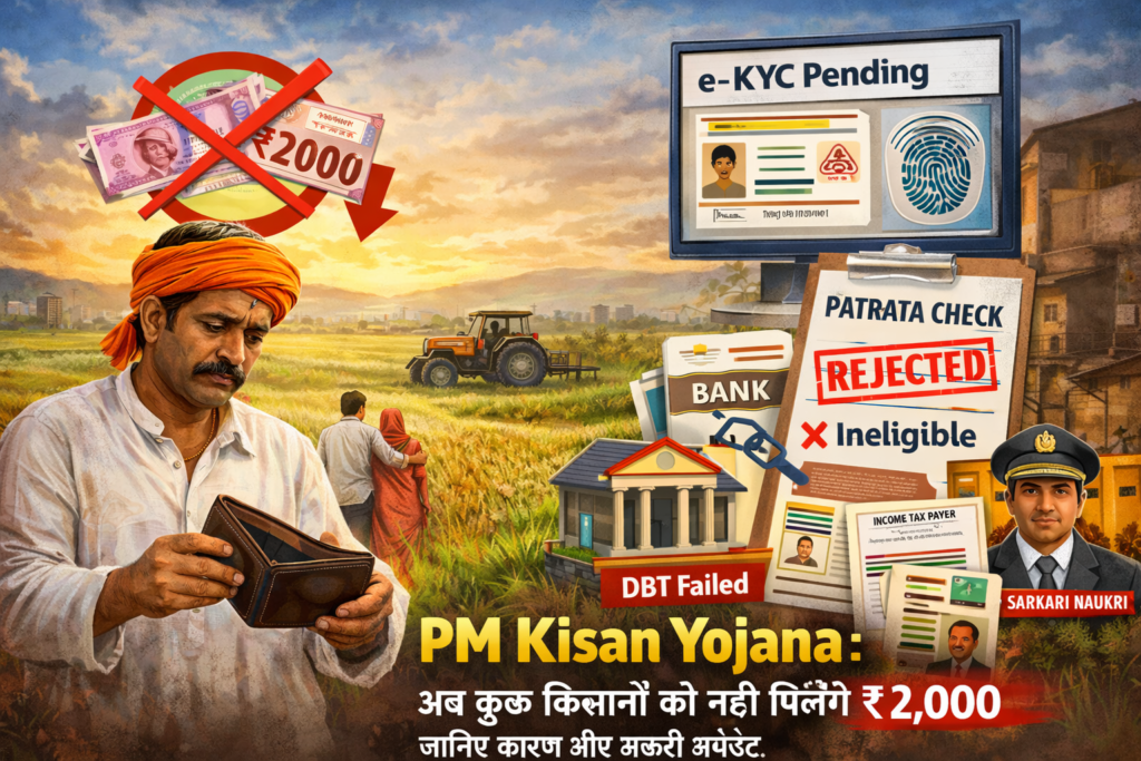 PM Kisan Yojana: अब कुछ किसानों को नहीं मिलेंगे ₹2,000 – जानिए कारण और जरूरी अपडेट