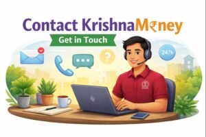 Contact KrishnaMoney support page
